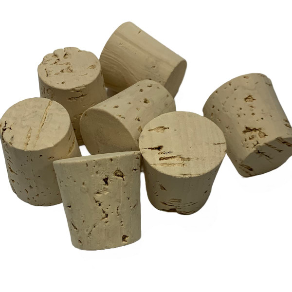 Natural tapered cork stopper, rl14